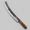 AdhaKen AK-24 Fish Cutting Knife with File Steel Blade and Sheesham Wood Handle for Professional Fish Processing