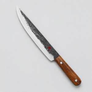 AdhaKen AK-16 Slaughter Knife with File Steel Blade and Sheesham Wood Handle for Professional Butchering
