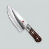 AdhaKen® Skinner Knife AK-84 – Professional Butcher Skinning Knife (16.5cm Spring Steel Blade)