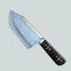 AdhaKen AK-82A Butchering Knife with High Carbon Steel Blade and Sheesham Wood Handle for Meat Cutting