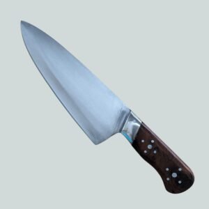 AdhaKen AK-83 professional skinner knife with 20 cm spring steel blade for butcher and meat processing