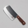 AdhaKen AK91A chicken cutting knife 700 gram C80 steel butcher knife with Sheesham wood handle