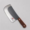 AdhaKen AK91C chicken cutting knife 700 gram C80 steel butcher knife with Sheesham wood handle